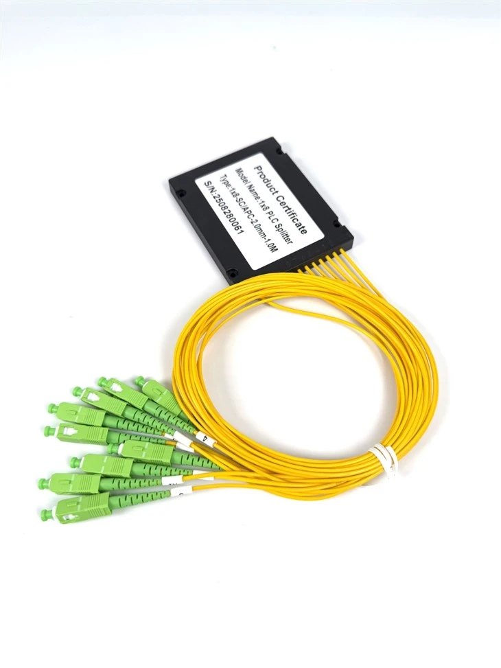 1x8 光ファイバースプリッター SC APC